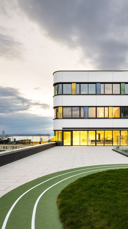 Hôpital des Enfants – Vue depuis la toiture-terrasse – Reto Duriet Photography
